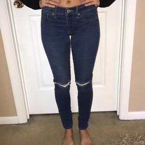 Express jeans mid rise
